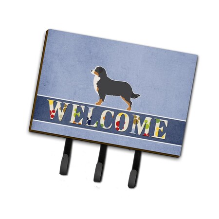 Carolines Treasures Bernese Mountain Dog Welcome Leash or Key Holder BB5523TH68